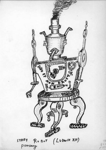 An old steam robot (Louis XIX)